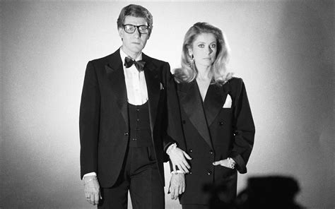 ysl and catherine deneuve